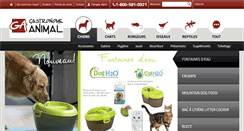Desktop Screenshot of gastronomeanimal.com